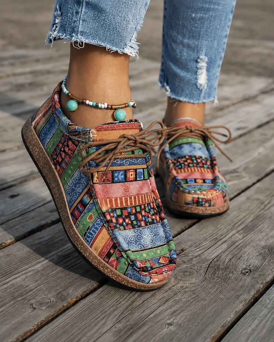 Sylvie | Mocassins Bohèmes Rembourrés