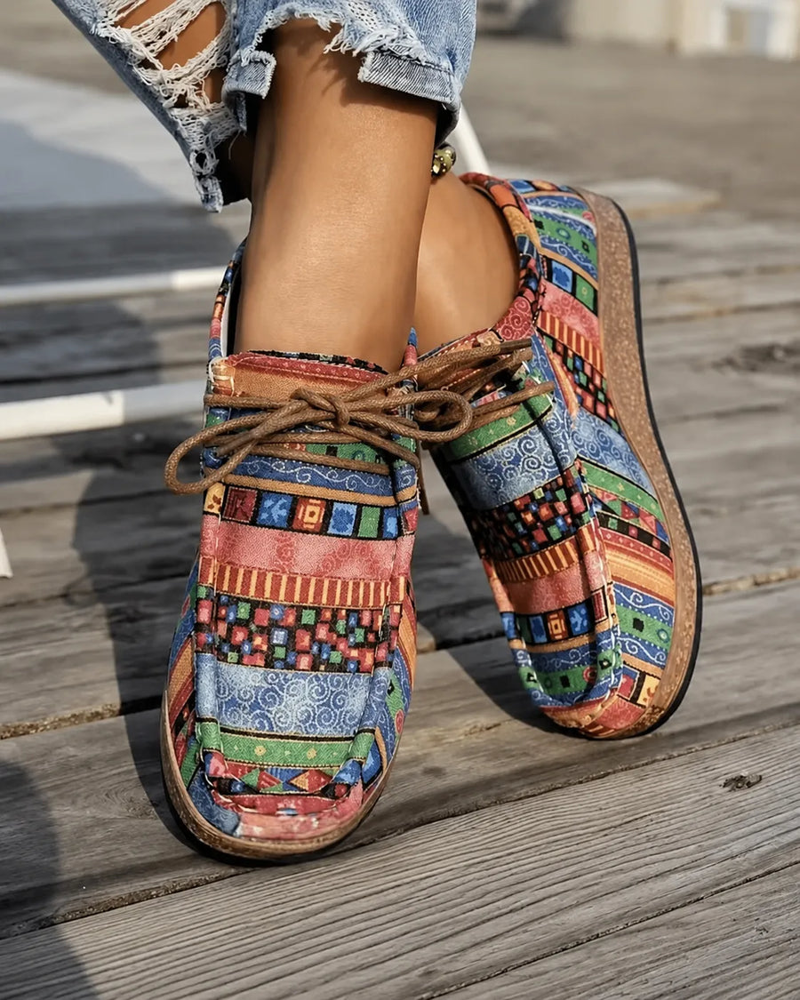 Sylvie | Mocassins Bohèmes Rembourrés