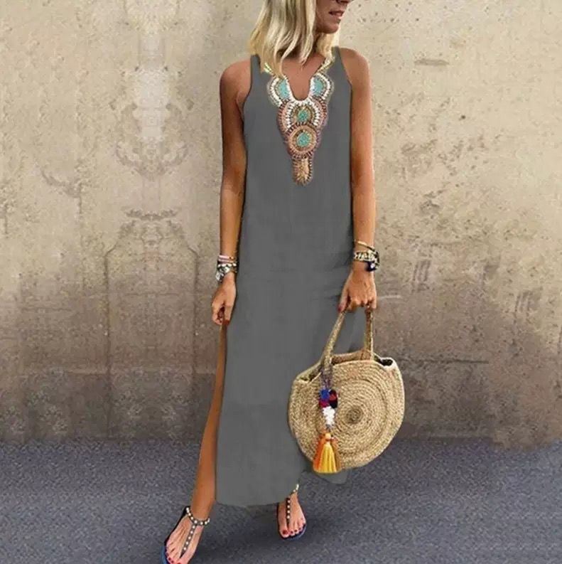 Inès | Robe Maxi Bohème