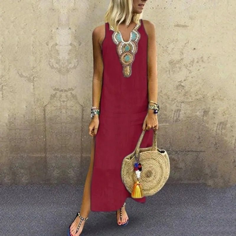 Inès | Robe Maxi Bohème