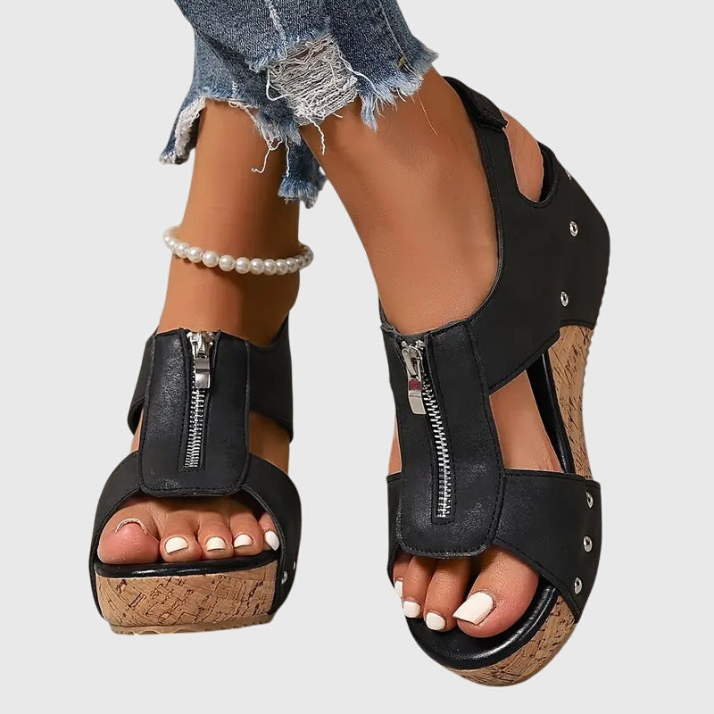 Bridie | Sandales Orthopédiques Compensées