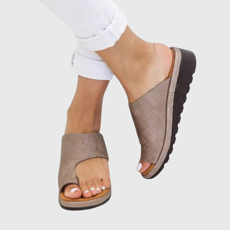Juliette | Mules Orthopédiques Minimalistes Plateforme