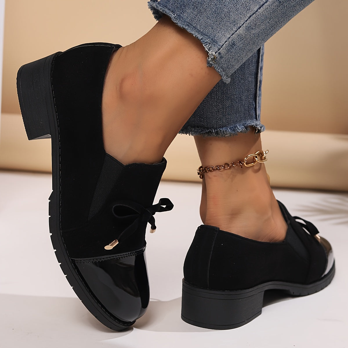 Camille | Mocassins Confort Bout Verni