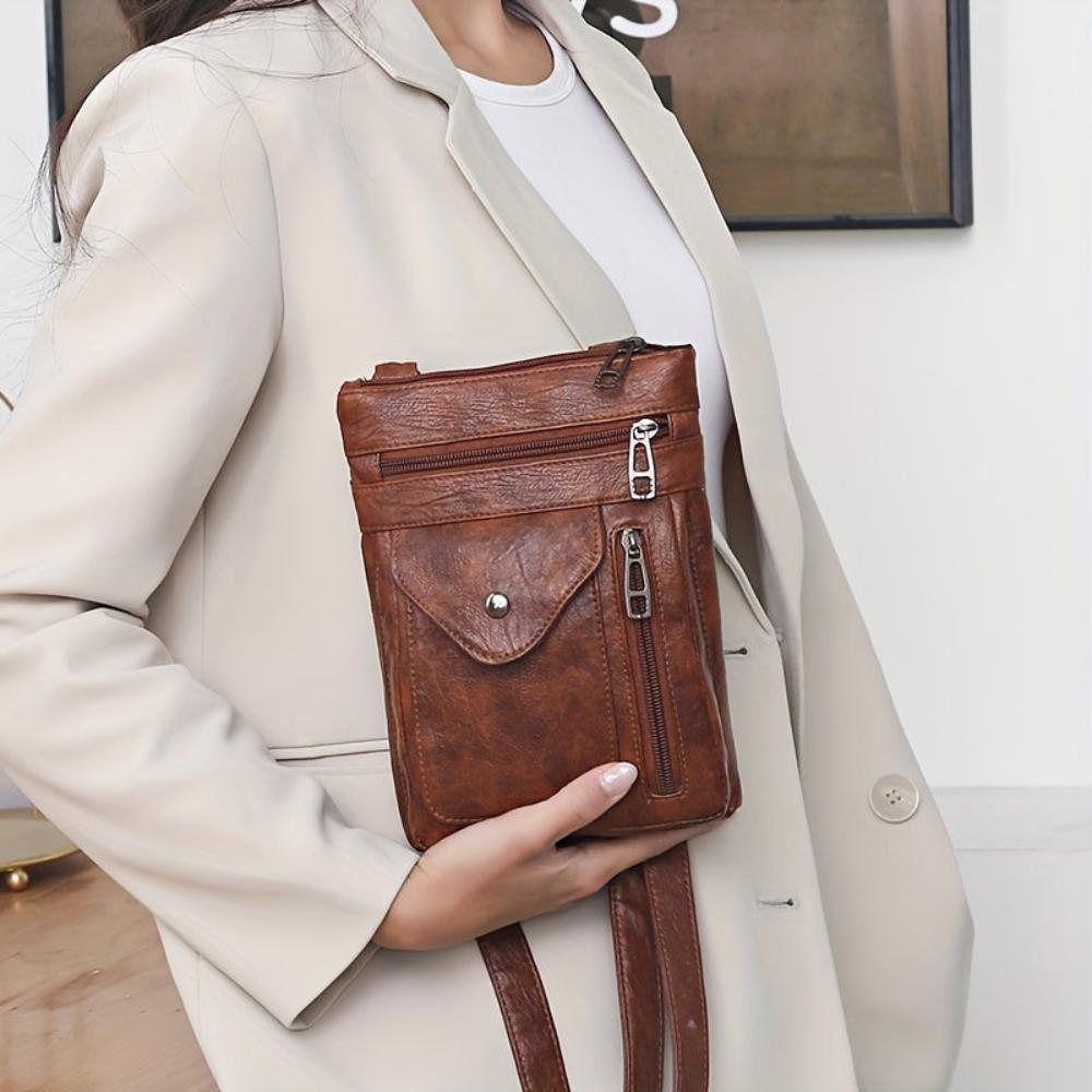 Isaline | Sac Bandoulière Compact Multi-Poches