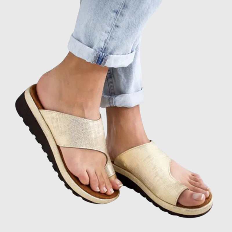 Juliette | Mules Orthopédiques Minimalistes Plateforme
