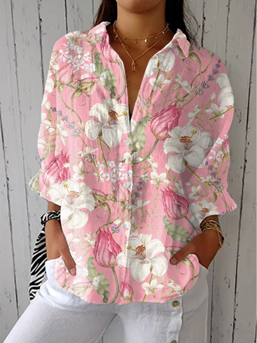 Capucine | Blouse Fleurie Romantique