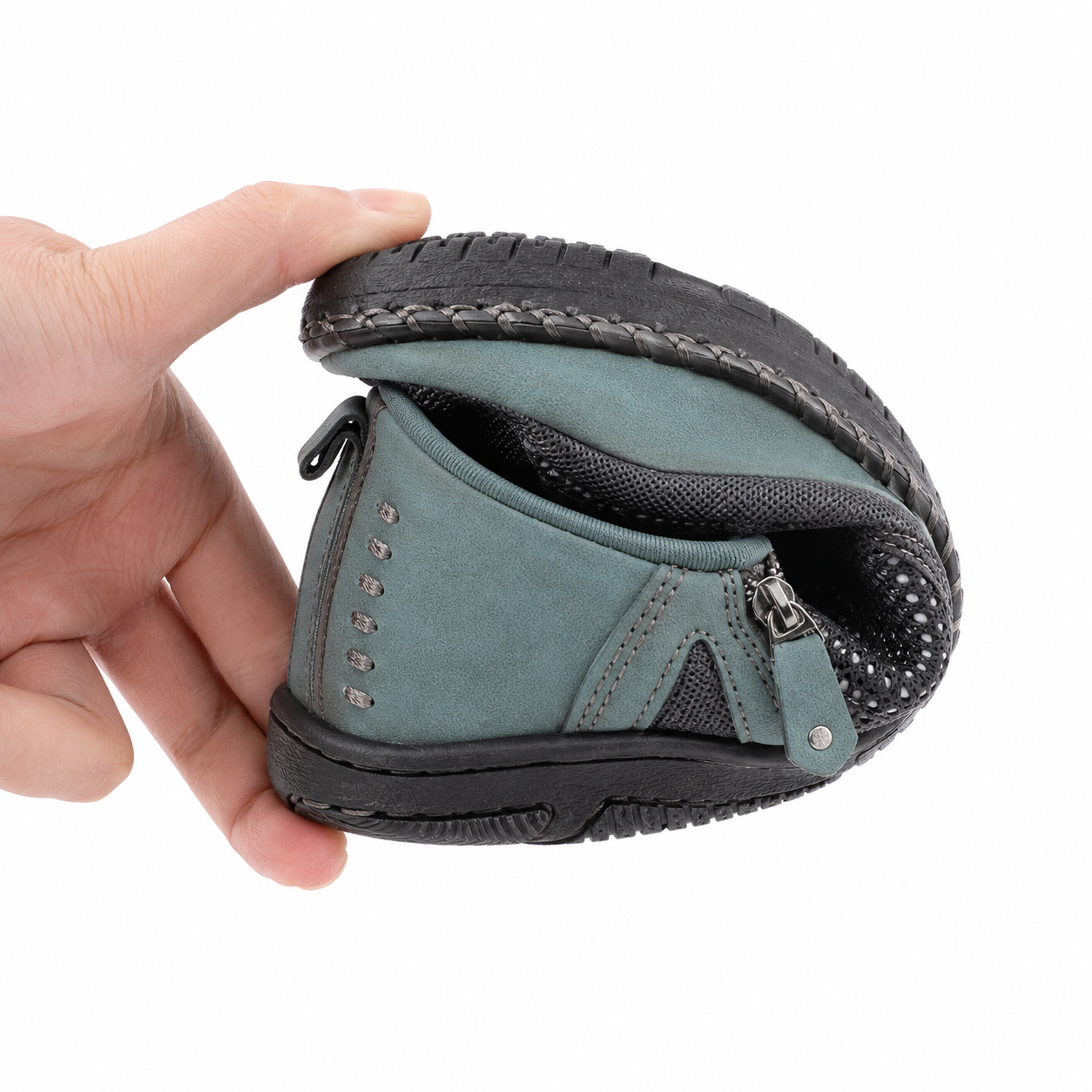 Élise | Mocassins Orthopédiques Confort Zippés