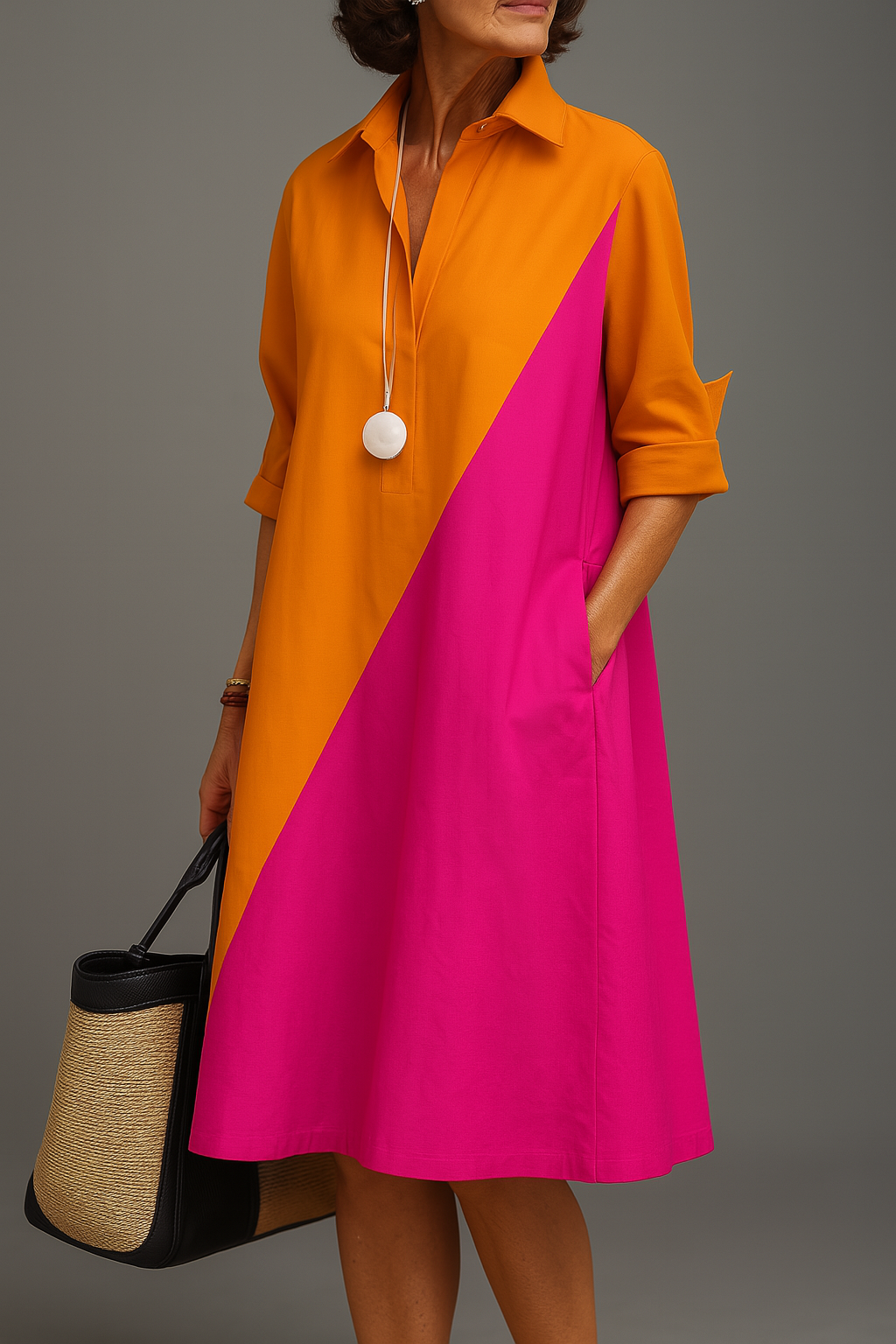 Clara | Robe Midi Moderne