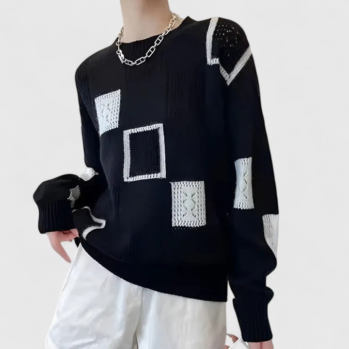 Pauline | Pull Patchwork Chic