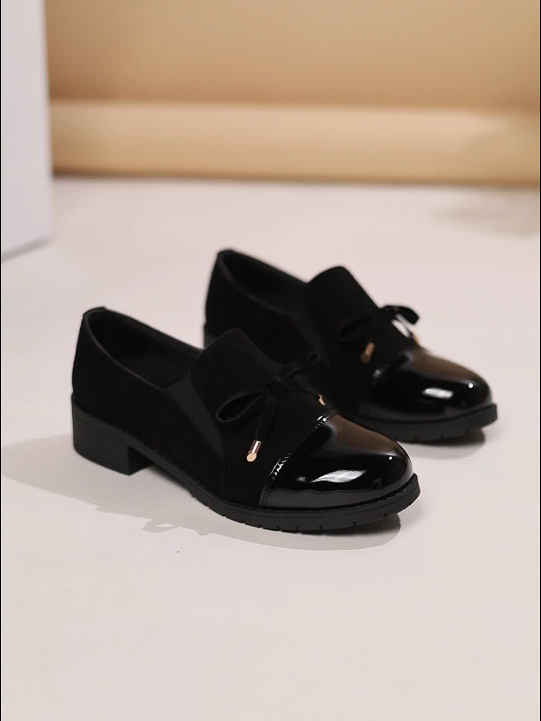 Camille | Mocassins Confort Bout Verni
