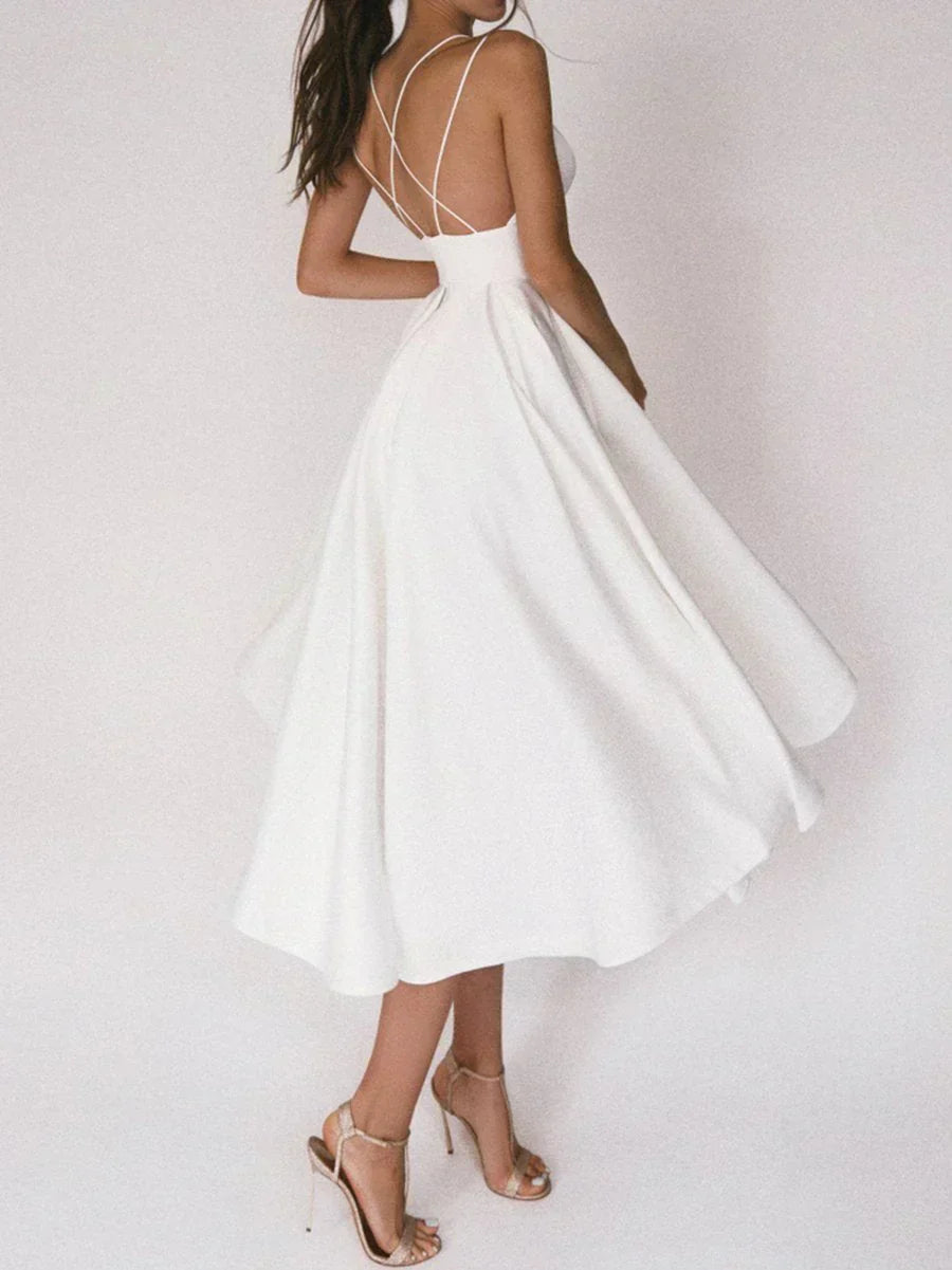 Élora | Robe Midi Élégante