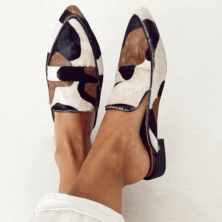 Isabelle | Mocassins Bicolores Élégants
