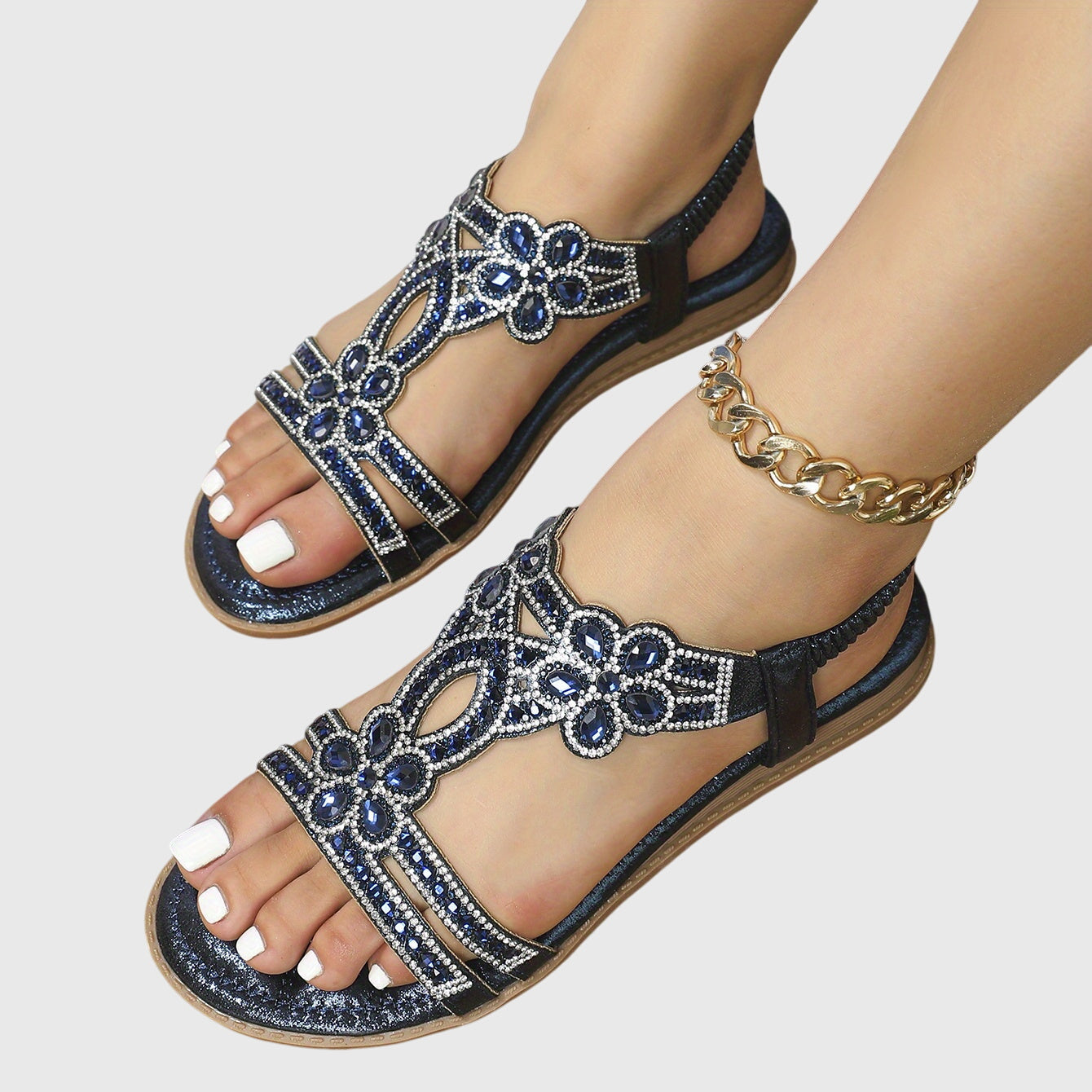 Thaïs Éclat | Sandales Orthopédiques Élégantes