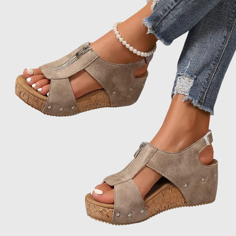 Bridie | Sandales Orthopédiques Compensées