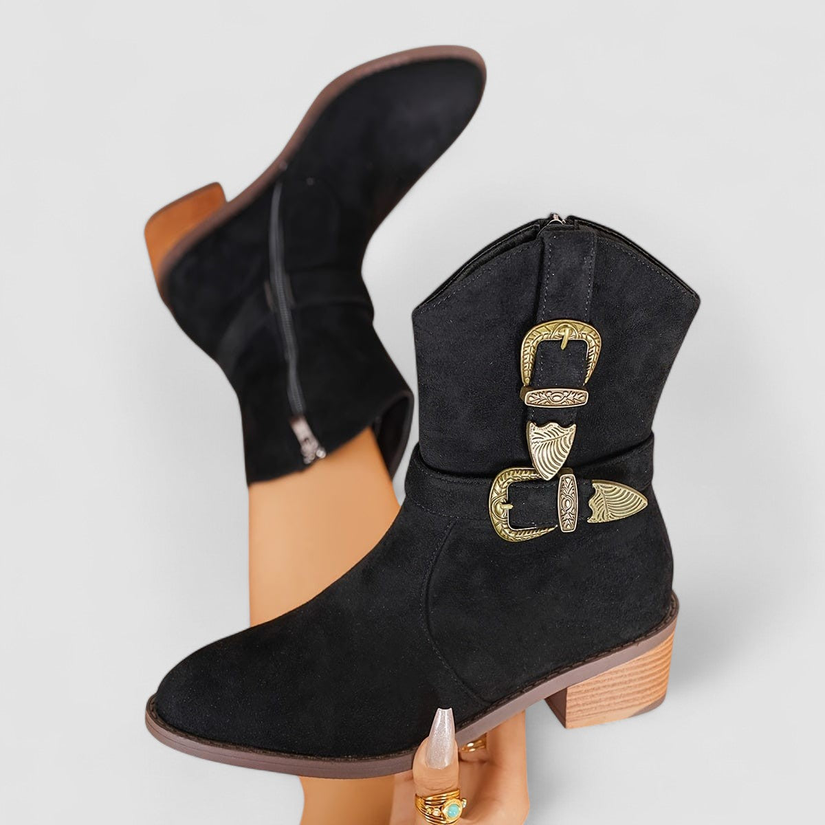 Rosa | Bottes Western Orthopédiques