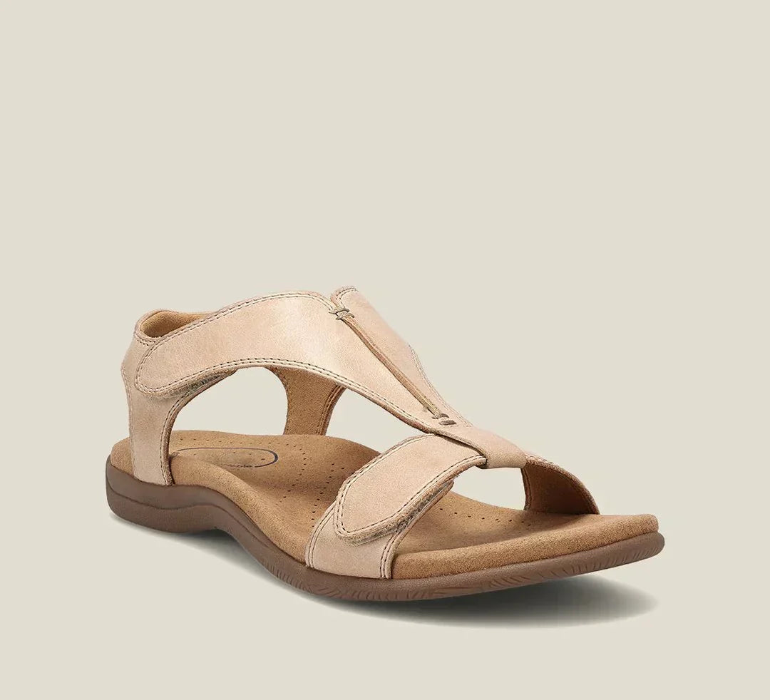 Isabelle | Sandales Orthopédiques Zippées Confort