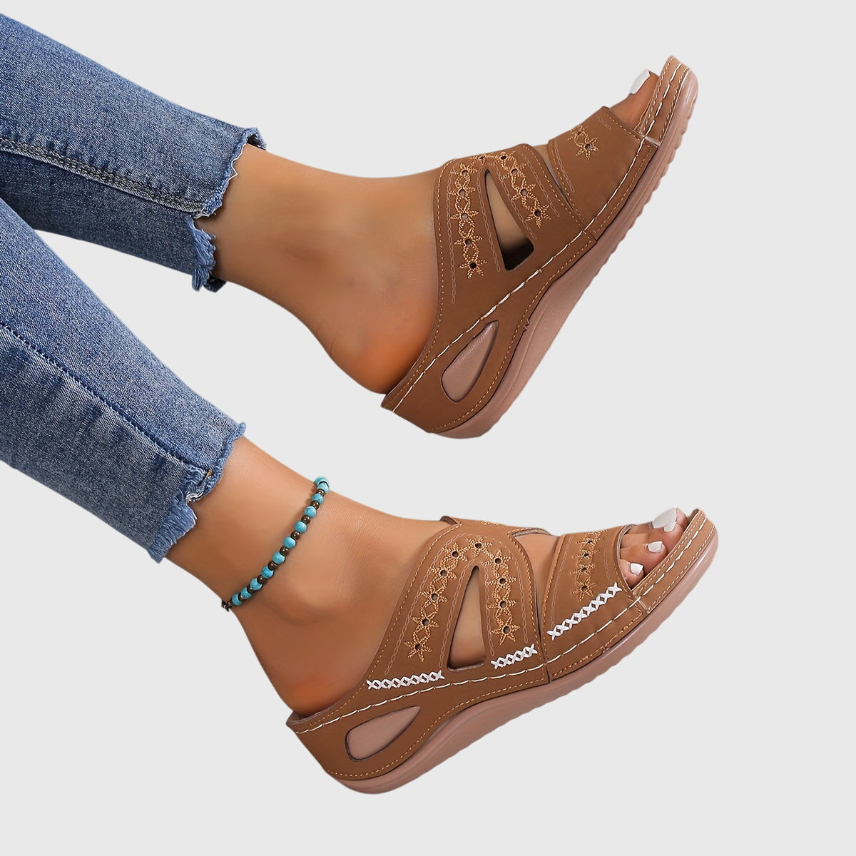 Rosalie | Mules Orthopédiques Ajourées