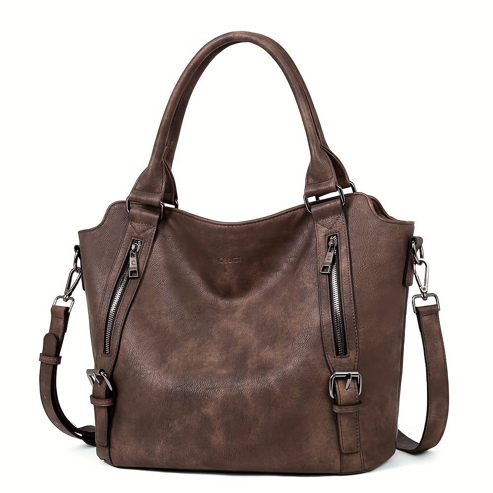 Laurine | Sac Cabas Élégant Multi-Zips