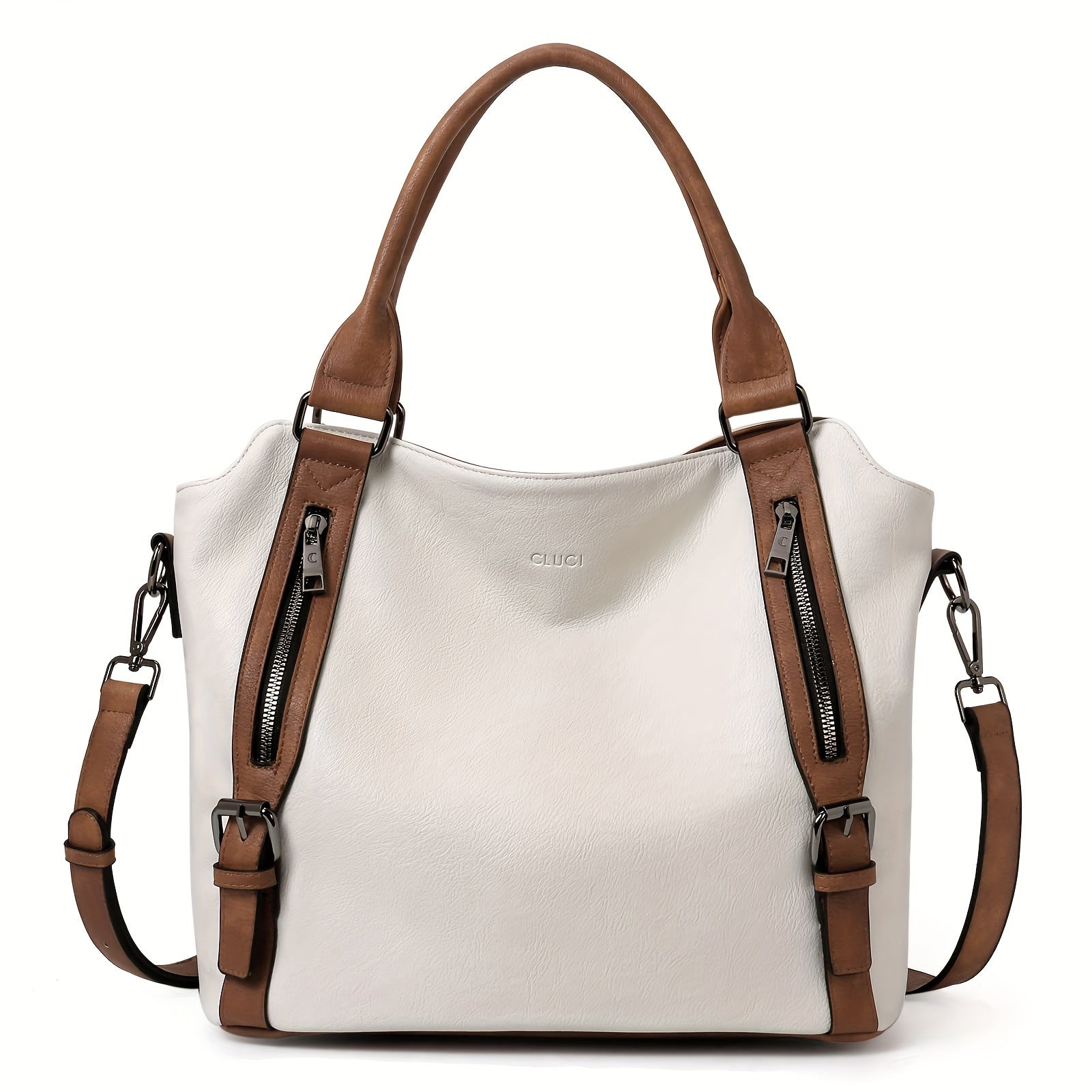 Laurine | Sac Cabas Élégant Multi-Zips
