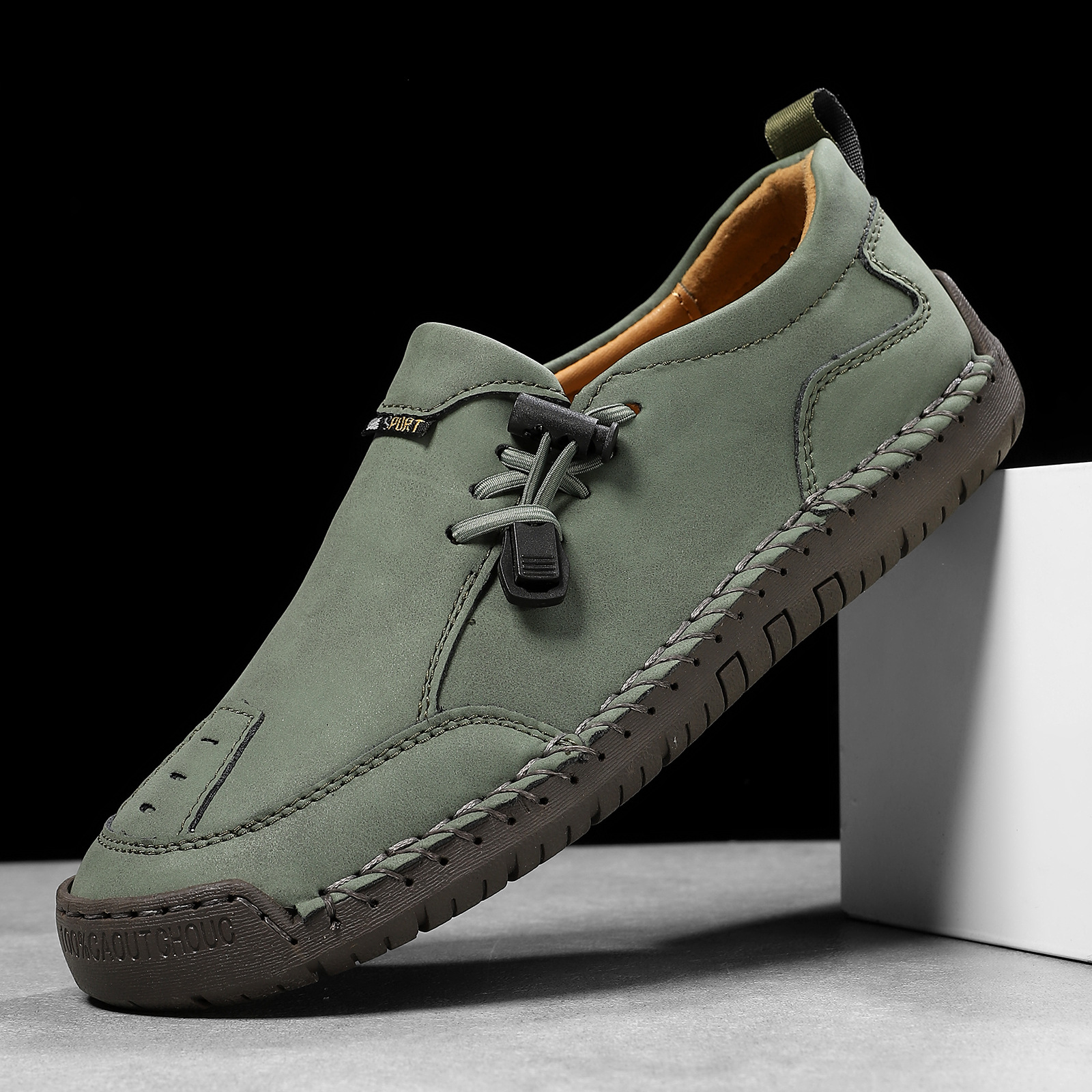Mathilde | Mocassins Confort Piqués Main