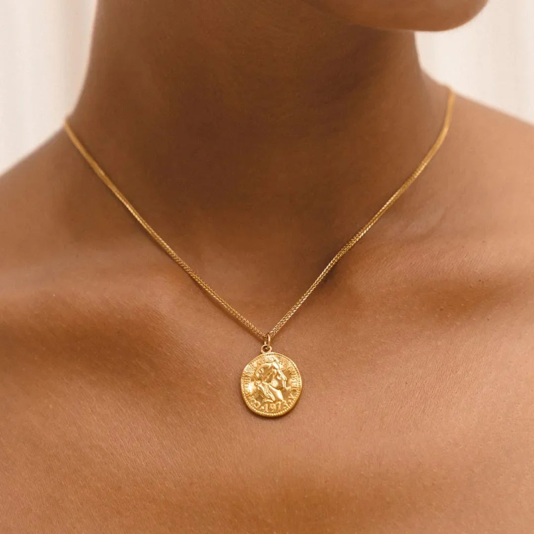 Bérénice | Collier Élégant en Pièce Ancienne