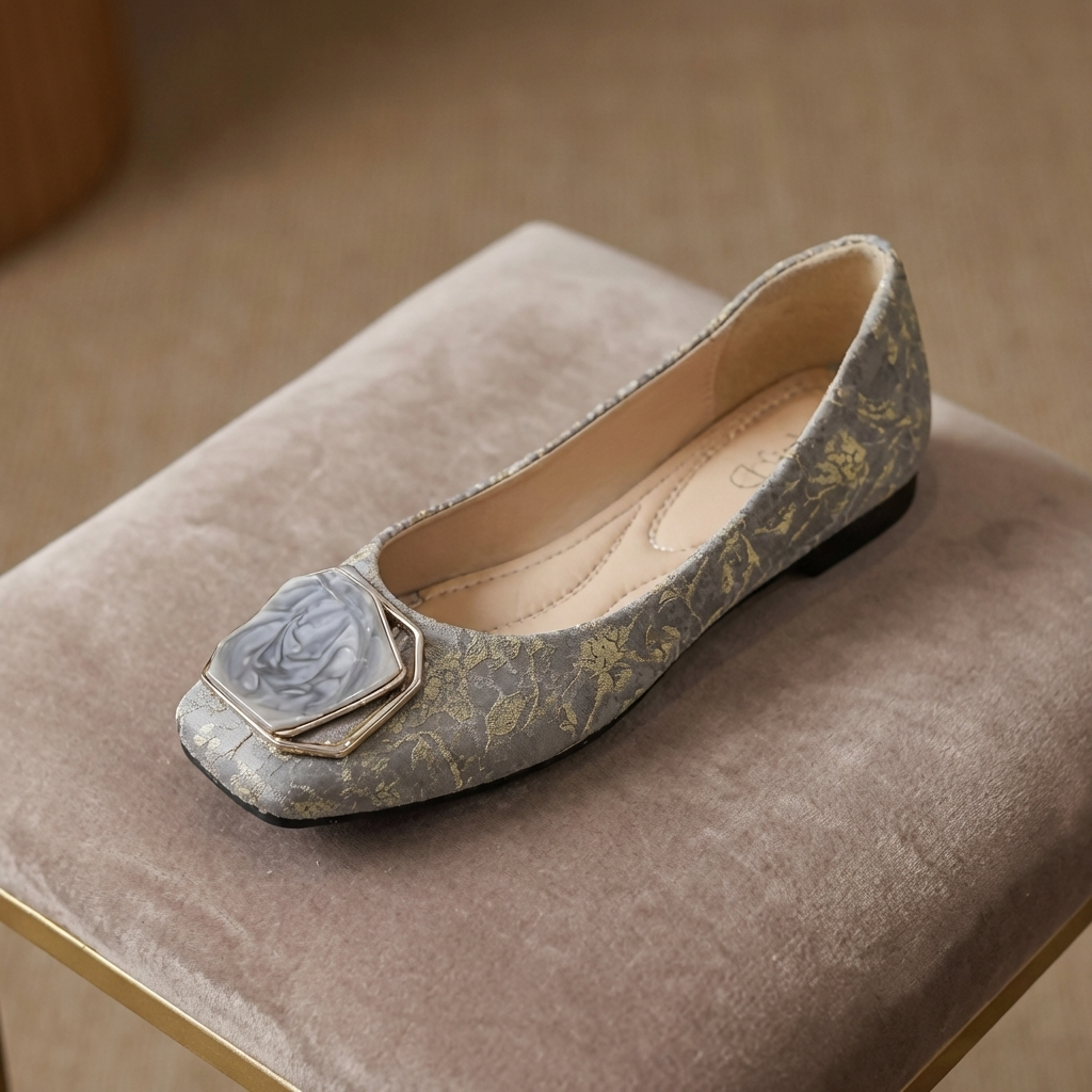Nicole | Ballerines en Résille