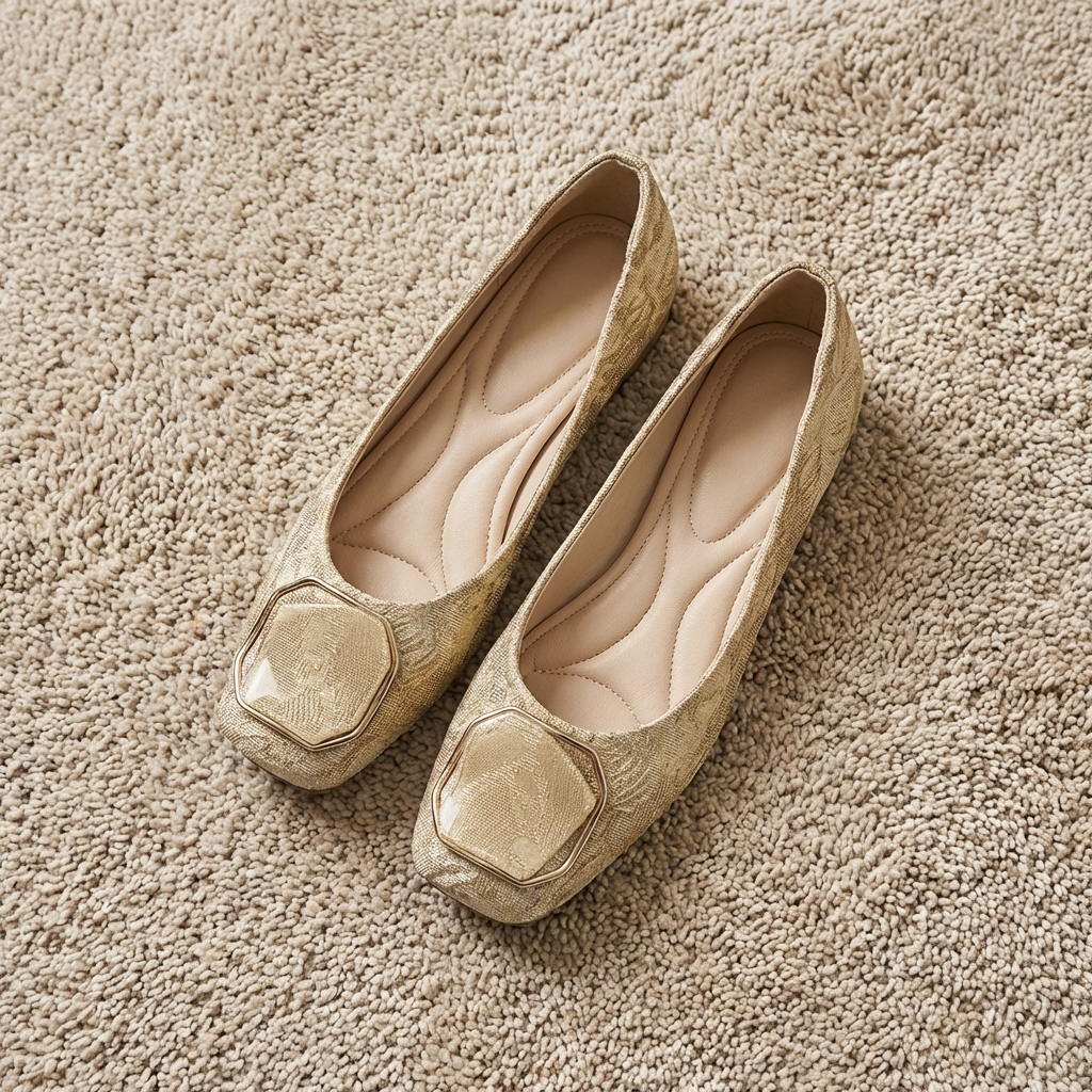 Nicole | Ballerines en Résille