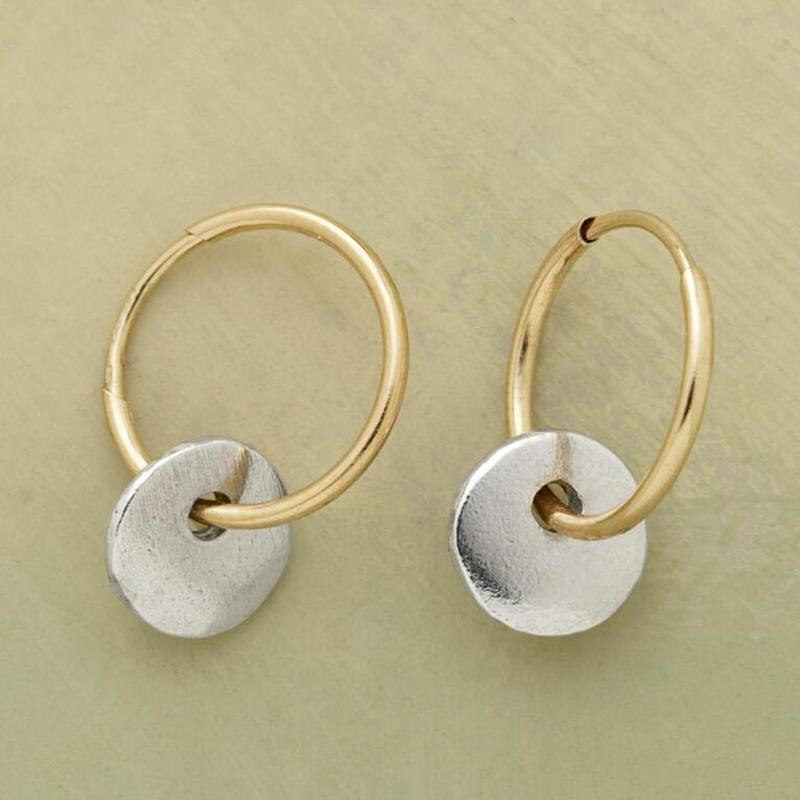 Isaure | Boucles d'Oreilles Halo Contemporain
