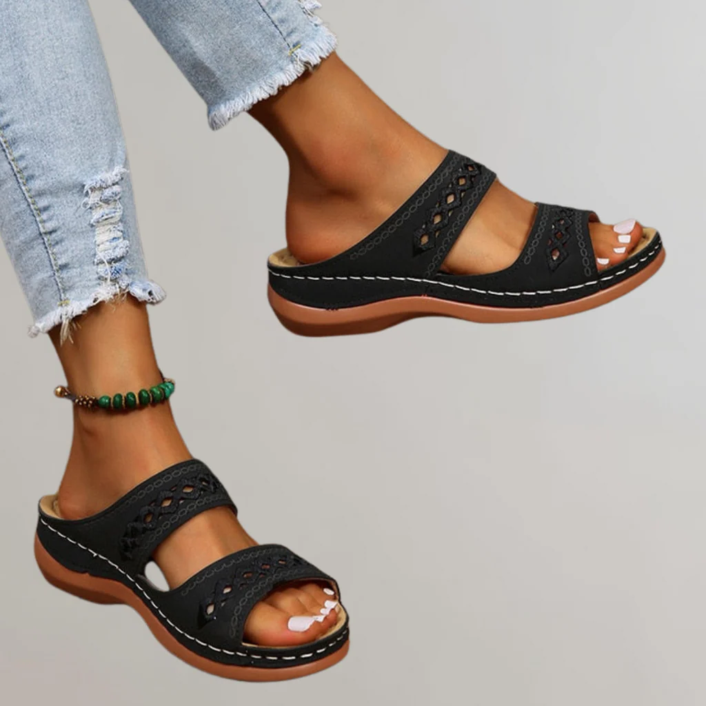 Sabrina | Mules Orthopédiques Ajourées