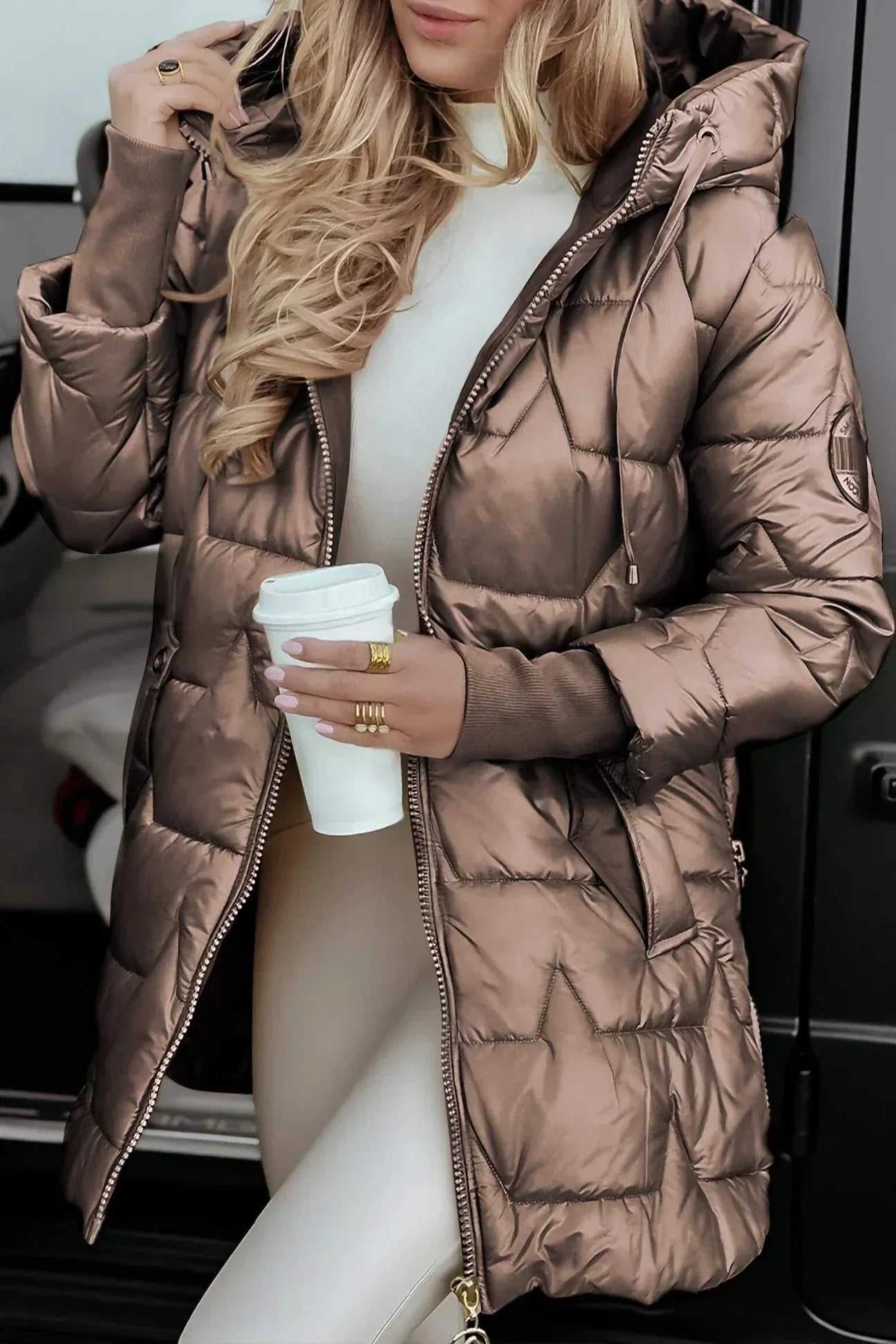 Nolwen - Manteau Automnal Élégant