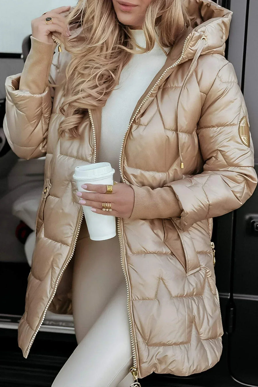 Nolwen - Manteau Automnal Élégant