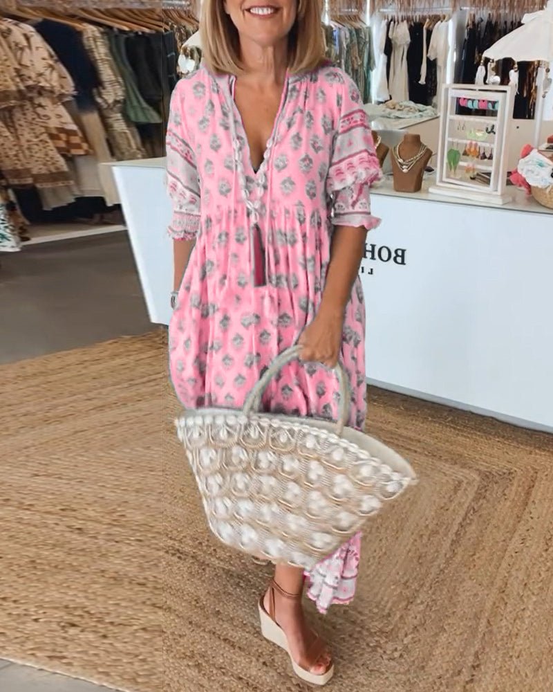 Isaline | Robe Bohème Fluide