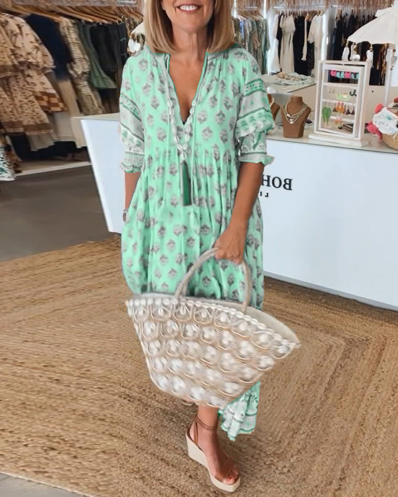 Isaline | Robe Bohème Fluide