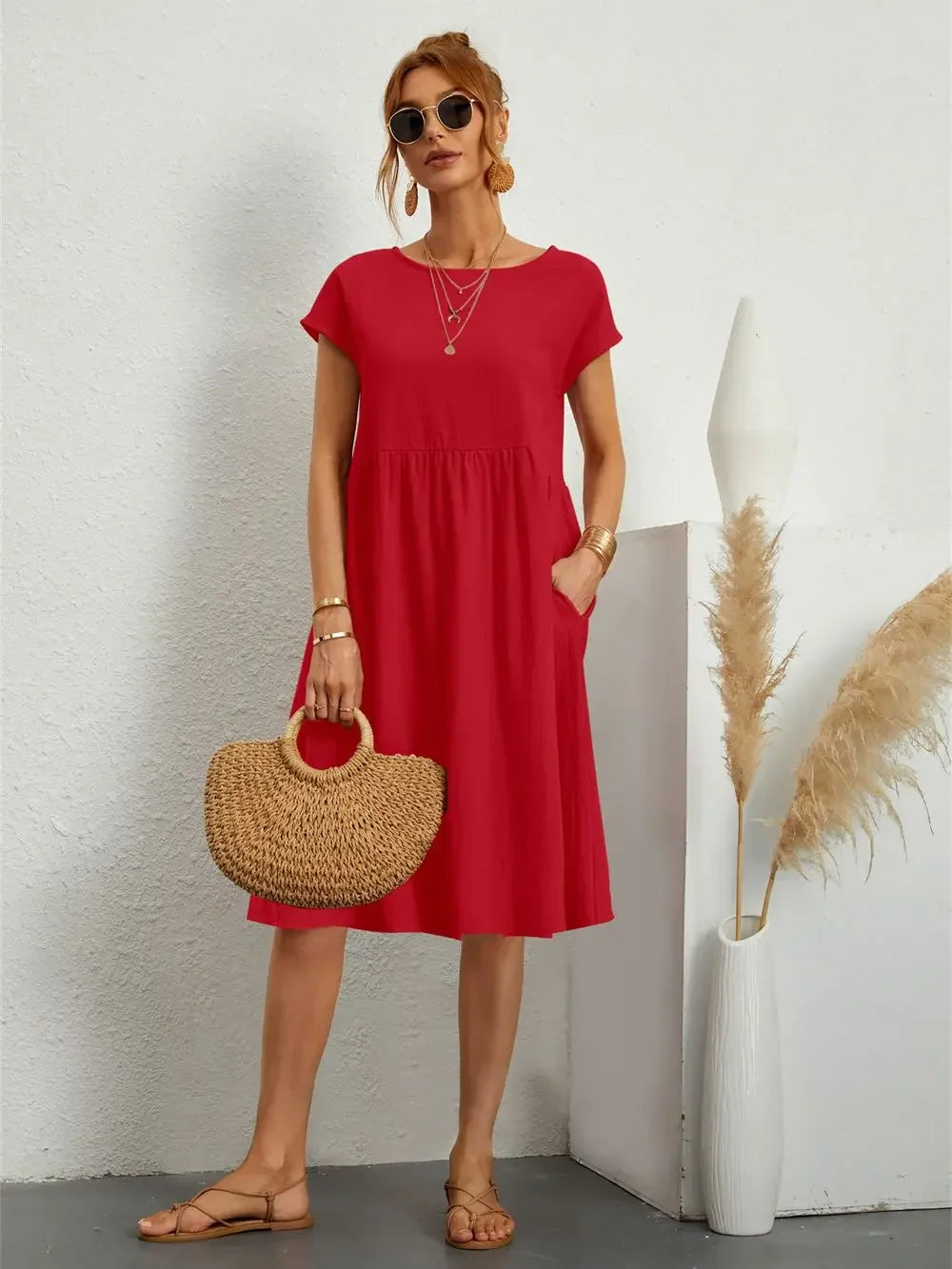 Sage | Robe Décontractée Chic