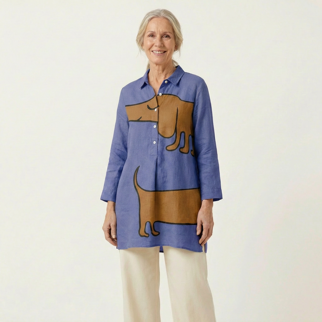 Sérénaïde | Blouse Artistique Féline