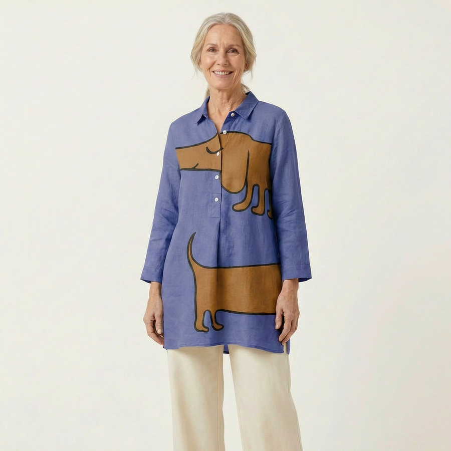 Sérénaïde | Blouse Artistique Féline