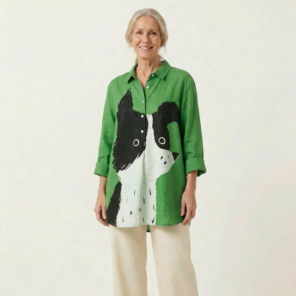 Floréane | Blouse Artistique Canin Pop