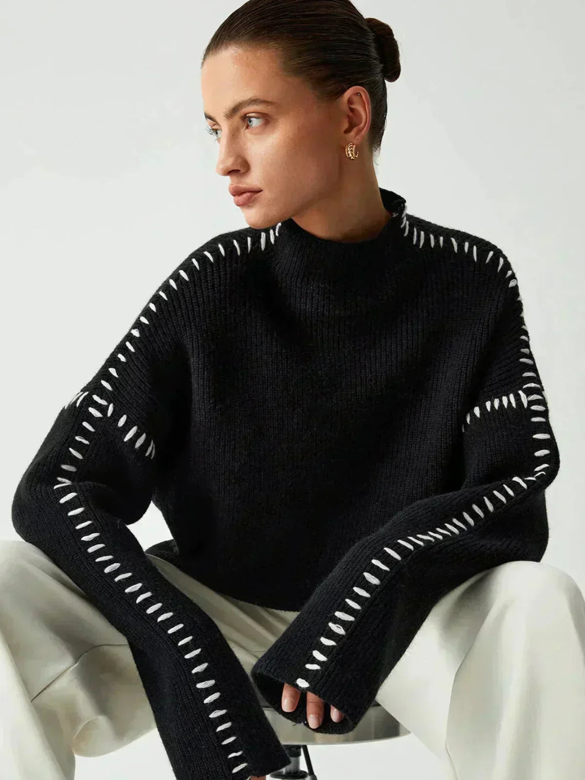 Victoire | Pull Moderne Ajouré
