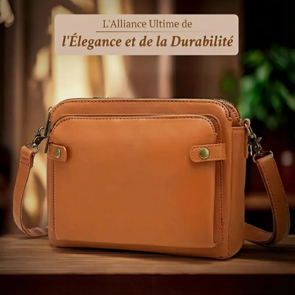 Pauline | Sac Bandoulière Double Compartiment