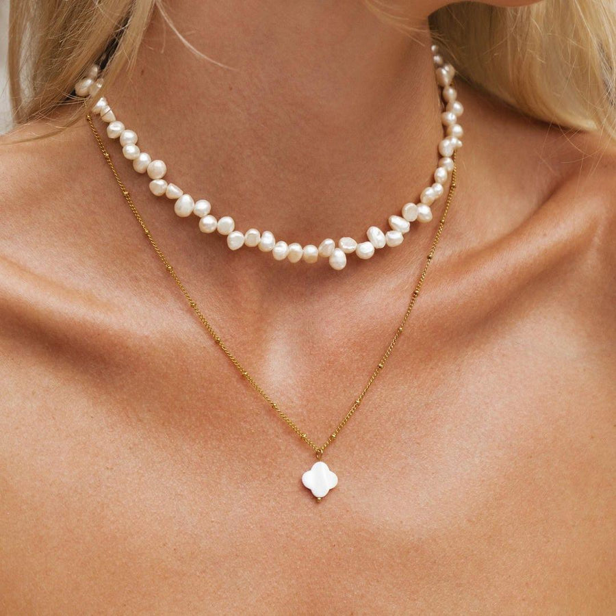 Isaline | Collier Pendentif Carreaux d'Été