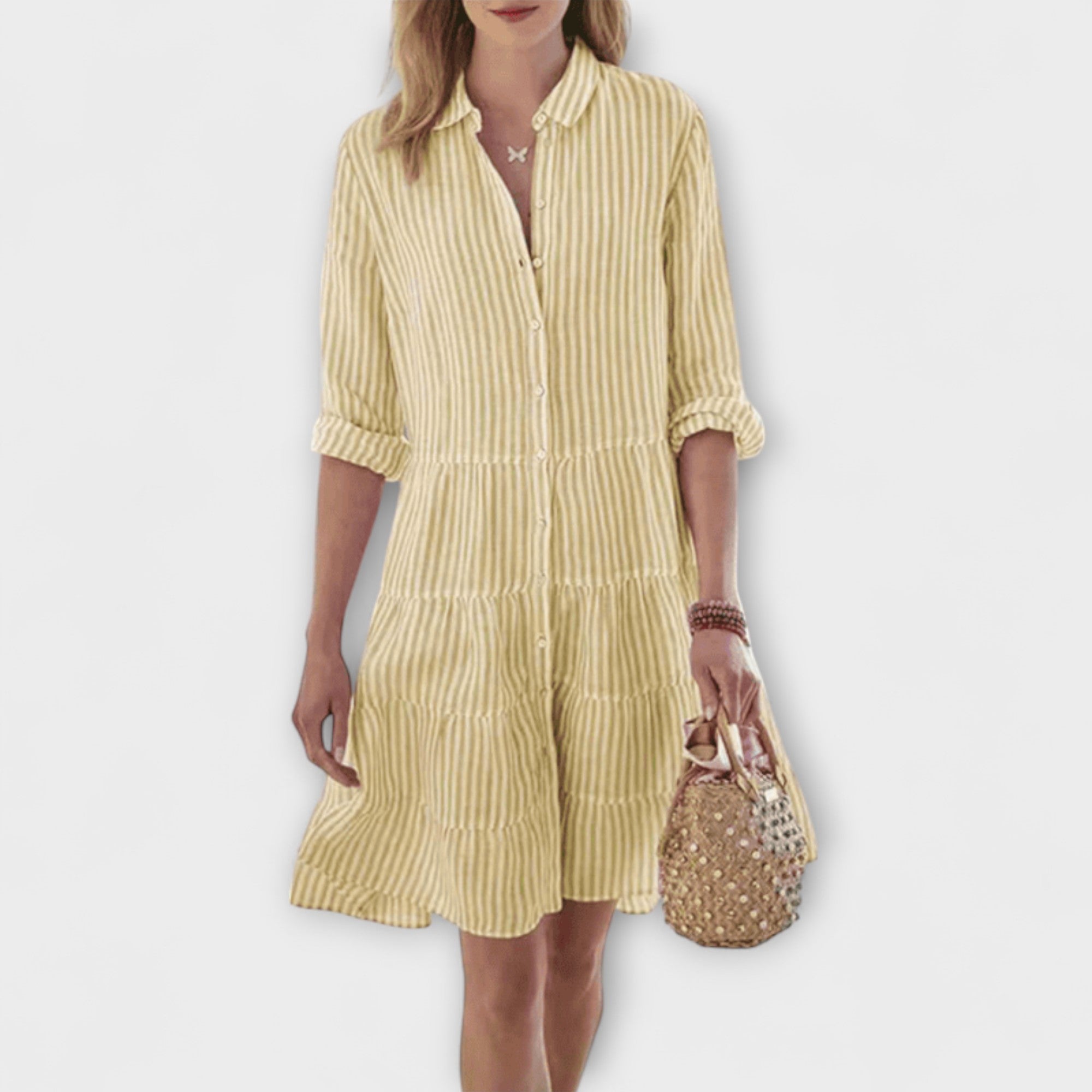 Nadie | Robe Chemise Bohème