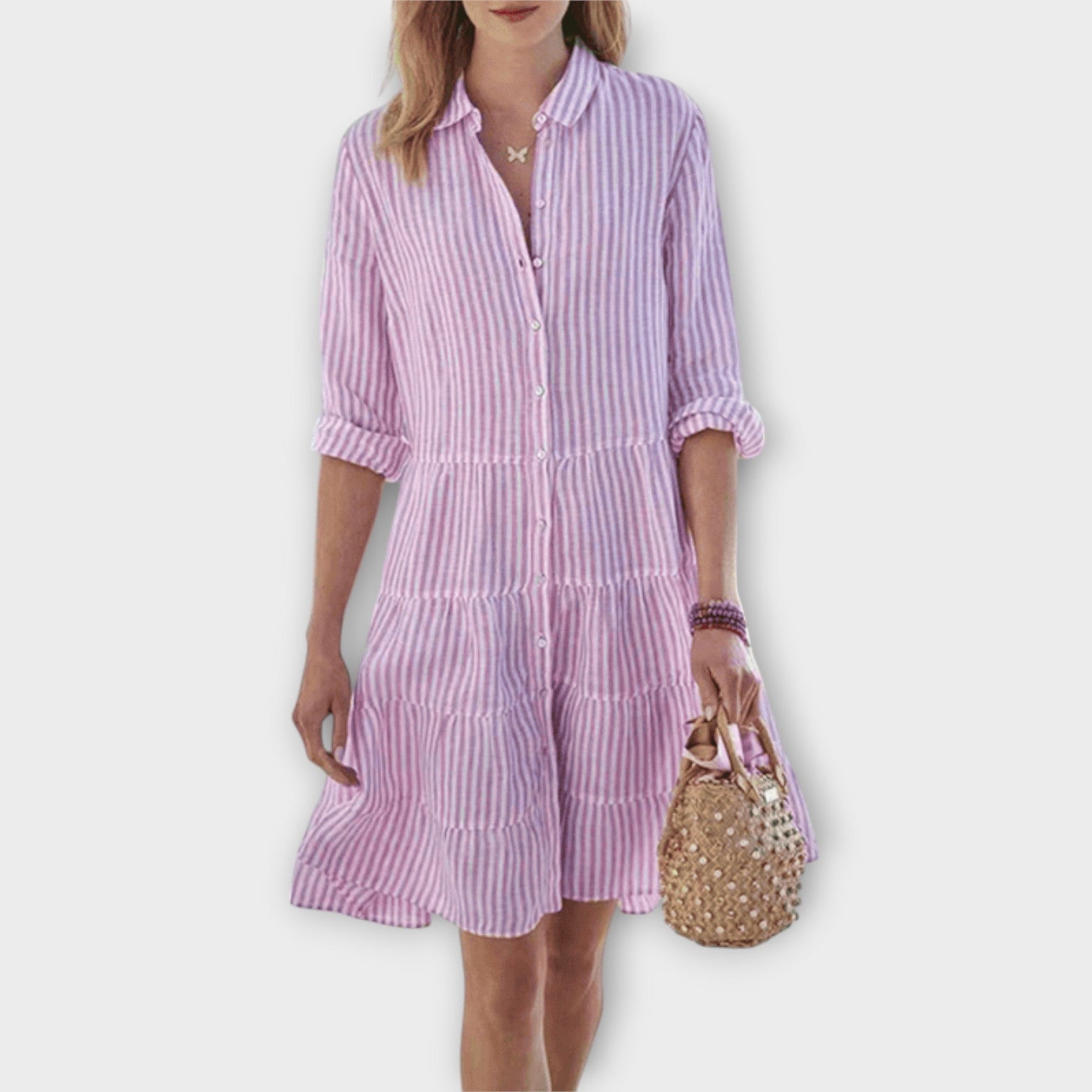 Nadie | Robe Chemise Bohème