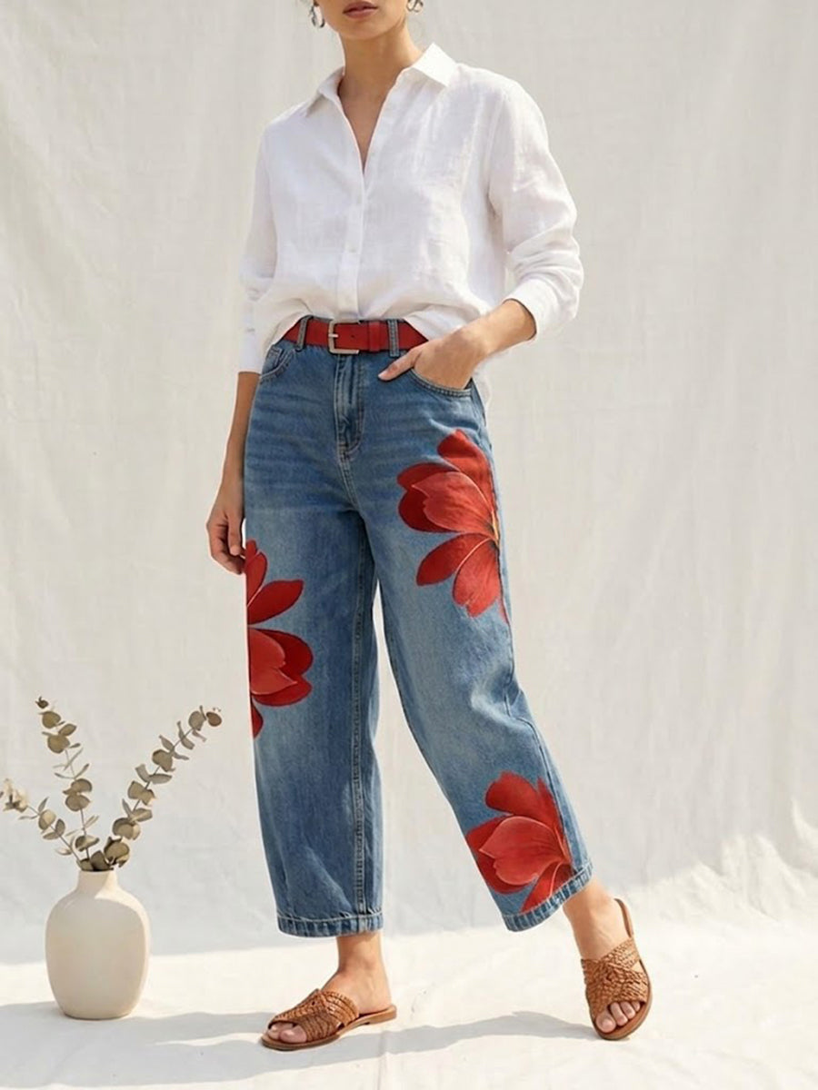 Léonie | Pantalon Imprimé