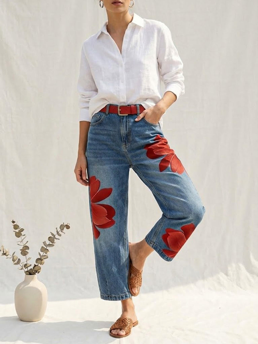 Léonie | Pantalon Imprimé