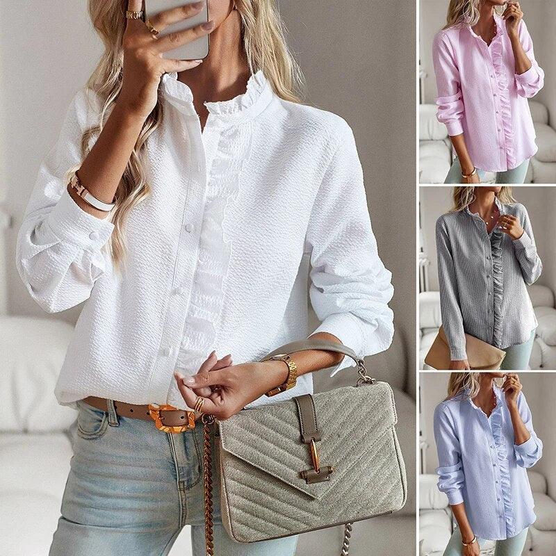 Alice | Élégante Chemise Confortable