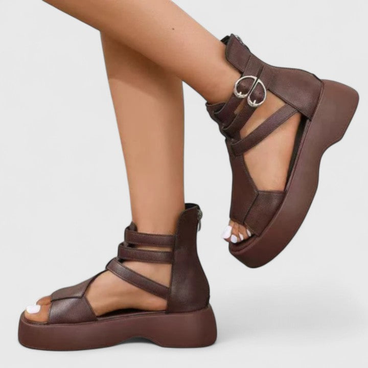 Ivana | Sandales Orthopédiques Montantes
