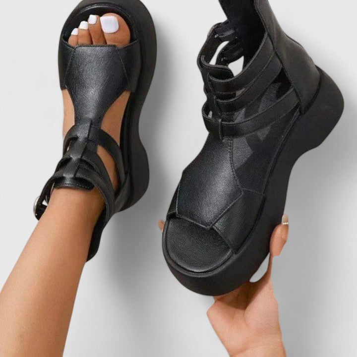 Ivana | Sandales Orthopédiques Montantes