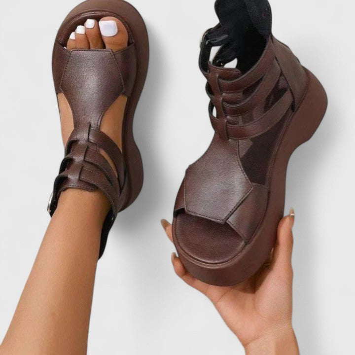 Ivana | Sandales Orthopédiques Montantes