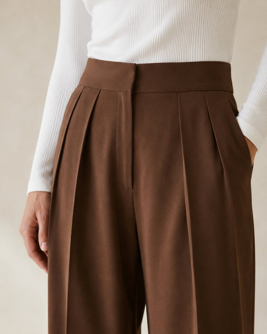 Aria | Pantalon Plissé