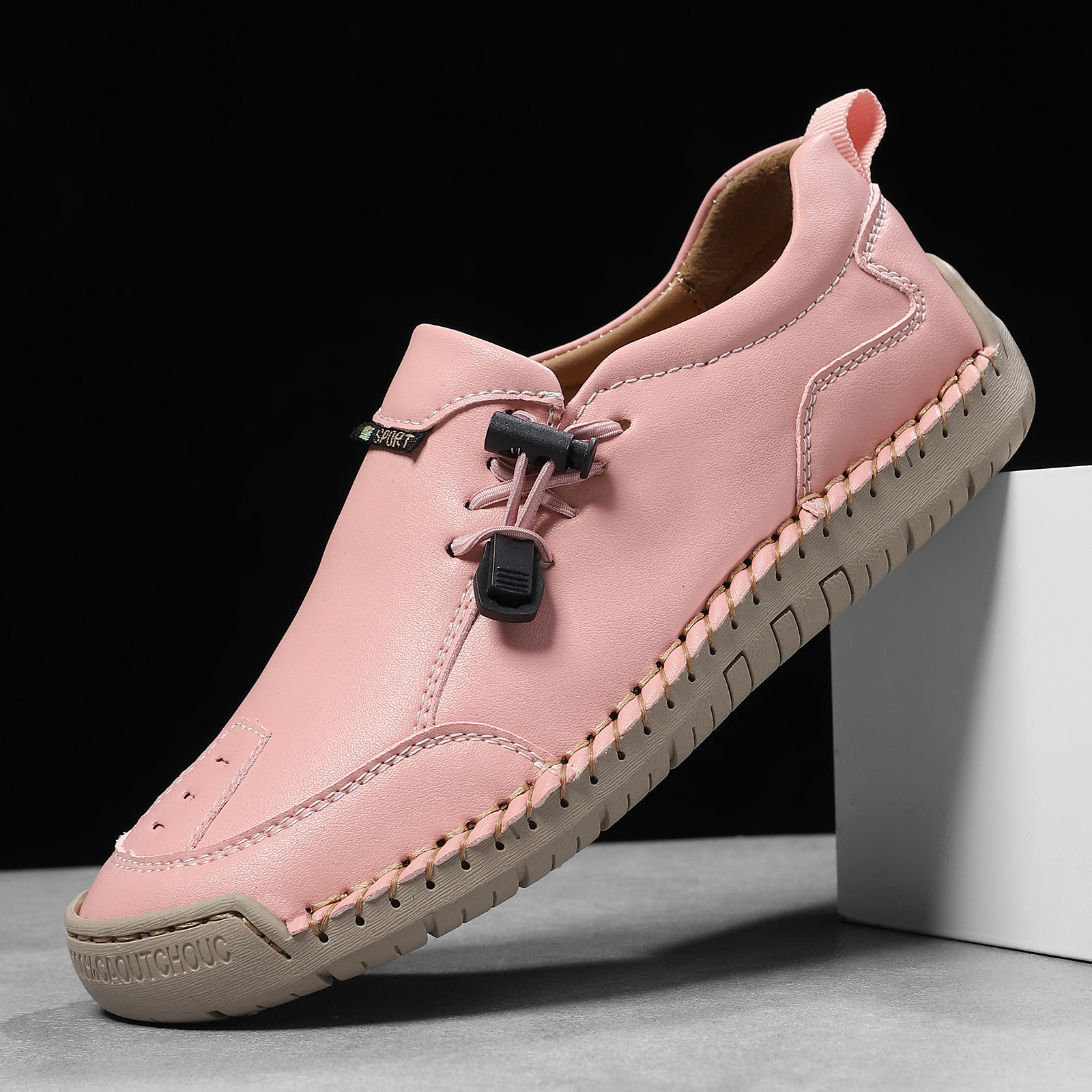 Mathilde | Mocassins Confort Piqués Main